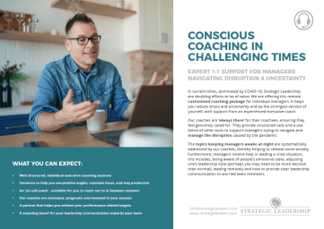 CONSCIOUS COACHING IN CHALLENGING TIMES