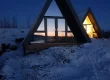 Eirð Retreat in Winter